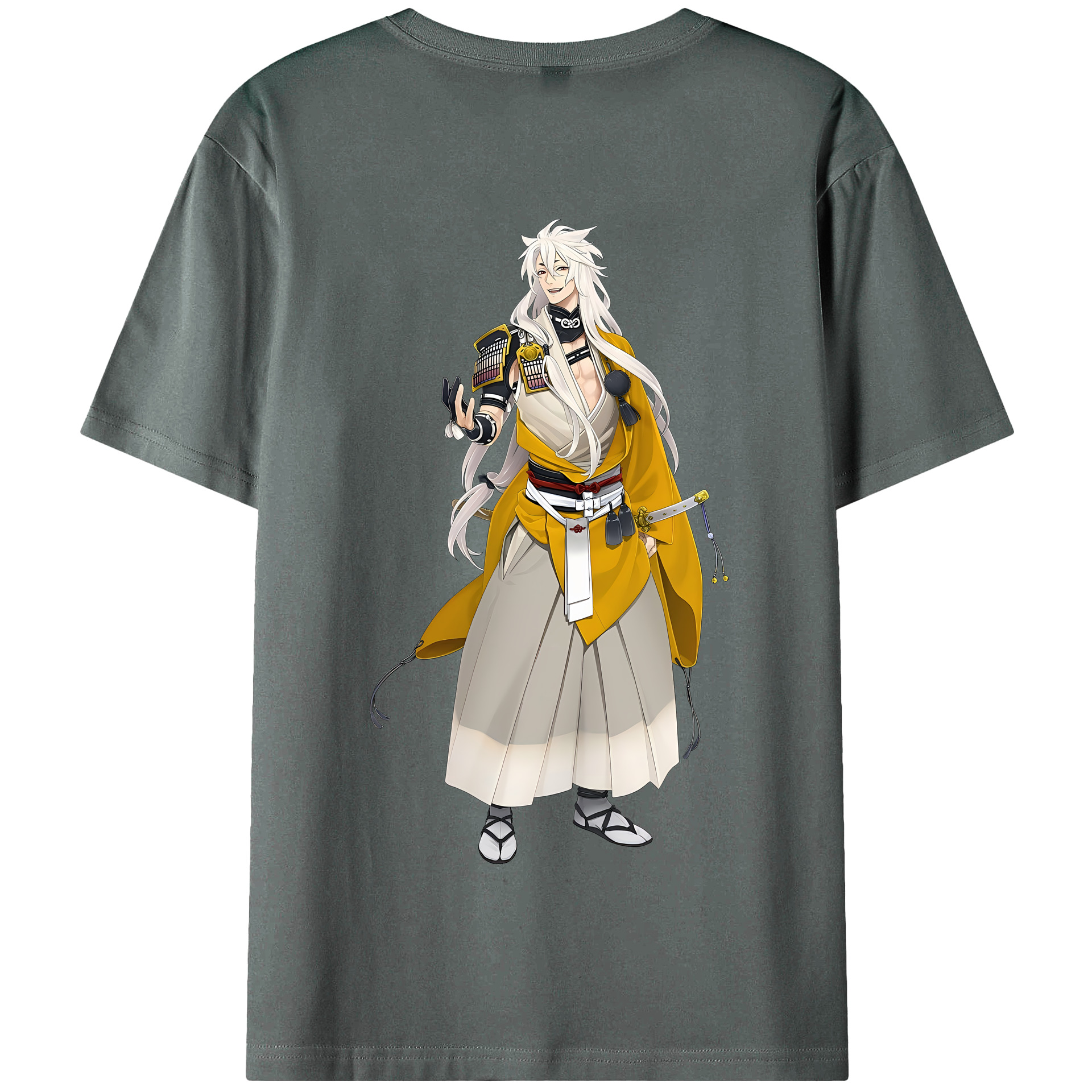 （画像用） 刀剣乱舞 Touken Ranbu 綿100％半袖Tシャツ（背面プリント）